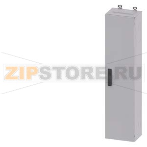 ALPHA 400, wall-mounted cabinet, IP43, Protection class 2, H: 1250 mm, W: 300 mm, T: 210 mm, RAL 9016 Siemens 8GK1132-6KA12 
