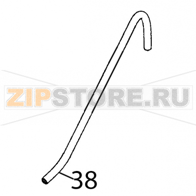 Rubber pipe Ø17xØ10x500 Fagor HMM-6/11 Rubber pipe Ø17xØ10x500 Fagor HMM-6/11Запчасть на деталировке под номером: 38Название запчасти Fagor на английском языке: Rubber pipe Ø17xØ10x500 HMM-6/11.