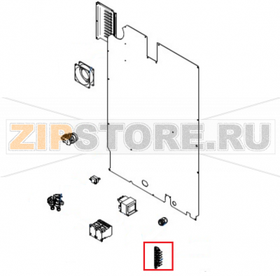 Terminal block kit 7 poles MOR30004 Piron PF8410  Terminal block kit 7 poles MOR30004 Piron PF8410Запчасть на 