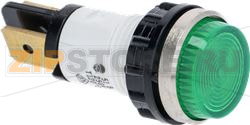 LAMPADA SPIA VERDE 230V 