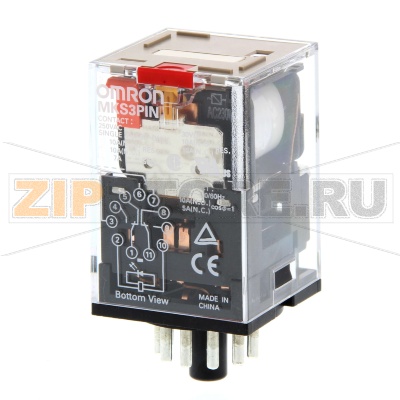 Реле электромеханическое Omron MKS3PIN 230VAC 