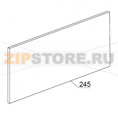 Pannello sottoporta DIHR DW014  Pannello sottoporta DIHR DW014 Запчасть на деталировке под номером: 245Название запчасти на итальянском языке: Pannello sottoporta DIHR DW014 