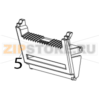 Отделитель этикеток (светлый) TSC TDP-225W Модуль отделителя этикеток (светлый) для принтера TSC TDP-225WЗапчасть на деталировке под номером: 5