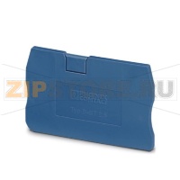 Концевая крышка Phoenix Contact D-ST 2,5 BU