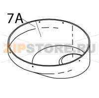 Headcap f. scraper Bear Varimixer AR80 VL-1S