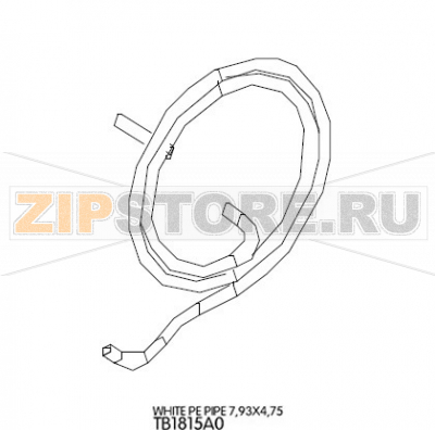 White pe pipe 7,93X4,75 Unox XVC 705 White pe pipe 7,93X4,75 Unox XVC 705Запчасть на деталировке под номером: 48Название запчасти на английском языке: White pe pipe 7,93X4,75 Unox XVC 705