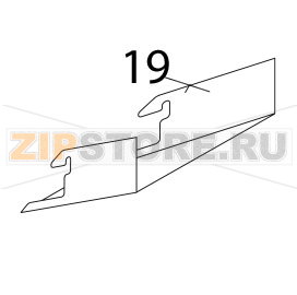 Detachable filling skid for safety guard Bear Varimixer AR80 VL-1S Detachable filling skid for safety guard Bear Varimixer AR80 VL-1SЗапчасть на деталировке под номером: 19