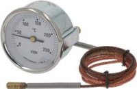 ТЕЛЕТЕРМОМЕТР БЕЛЫЙ Ø 60 ММ 0-250°C