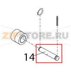Shaft for bowl arm guide Bear Varimixer AR80 VL-1S Shaft for bowl arm guide Bear Varimixer AR80 VL-1SЗапчасть на деталировке под номером: 14