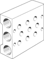 Плита для блочного монтажа Festo PRS-1/4-3