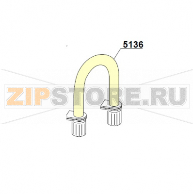 Tubo termoplastico Tecno Pro DIHR DW014 Tubo termoplastico Tecno Pro DIHR DW014Запчасть на деталировке под номером: 5136Название запчасти на итальянском языке: Tubo termoplastico Tecno Pro DIHR DW014