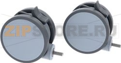 КОЛЕСО ПОВОРОТНОЕ С ТОРМОЗОМ 2 ШТ RATIONAL 87.01.934S 