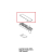 Cap for door upper stirrup Unox XVC 205