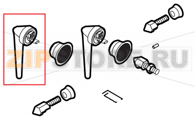 Door catch kit Lainox ME061T     Door catch kit Lainox ME061TЗапчасть на сборочном чертеже под номером: 30Название запчасти на английском&nbsp;языке: Door catch kit Lainox ME061T