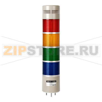 Колонна сигнальная, светодиодная, пластиковая, Ø: 86 мм Autonics MP8C-B4FF-RYGB 