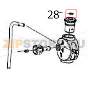 Nozzle o-ring Hurakan HKN-ME709 Nozzle o-ring Hurakan HKN-ME709Запчасть на деталировке под номером: 28
