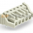 MCS MIDI THT female header; 0.6 x 1.0 mm solder pin; angled; 100% protected against mismating; Locking lever; Pin spacing 5 mm; 5-pole; light gray Wago 722-235/039-000 - MCS MIDI THT female header; 0.6 x 1.0 mm solder pin; angled; 100% protected against mismating; Locking lever; Pin spacing 5 mm; 5-pole; light gray Wago 722-235/039-000