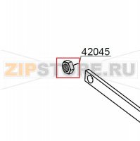 M4 inox Plated nut DIHR GS 40