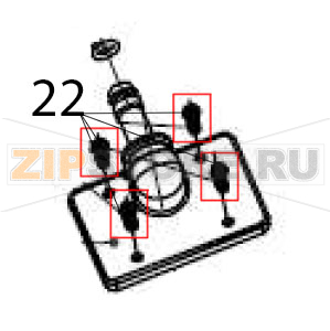 Screw Hurakan HKN-ME709 Screw Hurakan HKN-ME709Запчасть на деталировке под номером: 22