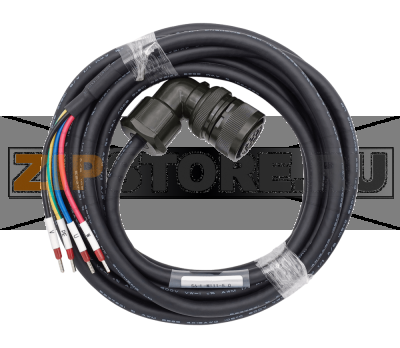 Кабель силовой 5 м, 380 В, без тормоза Inovance S6-L-M111-5.0 