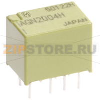 Реле электромагнитное 4.5 В/DC, 1 А, 1 шт Panasonic AGN2104H