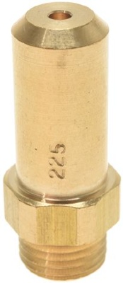 ГАЗОВАЯ РАСПЫЛИТЕЛЬНАЯ ФОРСУНКА M10 X 1 Ø 2,25 ММ 