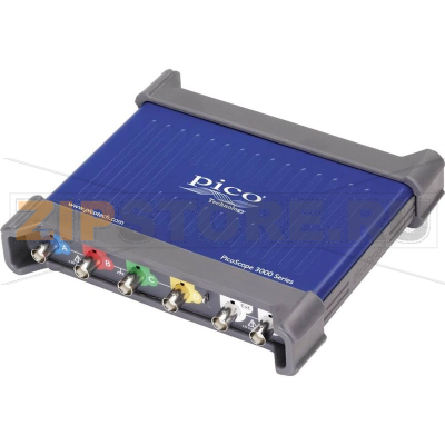 Осциллограф USB 100 МГц, 4 канала, 250 Мвыб/с, 64 МБ/кан Pico 3405D 