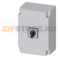 ПЕРЕКЛЮЧАТЕЛЬ 3 ПОЛЮСА IU=100, P/AC-23A ПРИ 400V=37KW 2 N-КЛЕММЫ КОРПУС ИЗ ИЗОЛЯЦИОННОГО МАТЕРИАЛА , IP65, ПЕРЕКЛЮЧАТЕЛЬ 1-0-2, НЕ ЗАПИРАЕМ. Siemens 3LD2766-7UB01