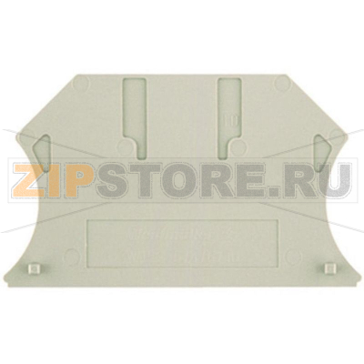Пластина, серая, 1 шт Weidmüller WAP 2.5-10 