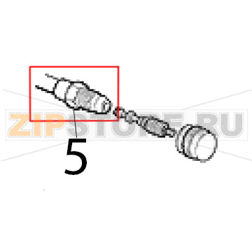 Corpo valvola Scotsman B 40 Corpo valvola Scotsman B 40Запчасть на деталировке под номером: 5