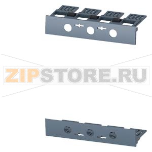 КРЫШКА КЛЕММНИКА ВТЫЧНОГО ЦОКОЛЯ И ВЫКАТНОЙ КОРЗИНЫ ПРИНАДЛЕЖНОСТЬ ДЛЯ 4-ПОЛ. 3VA1 160 Siemens 3VA9114-0KB01 