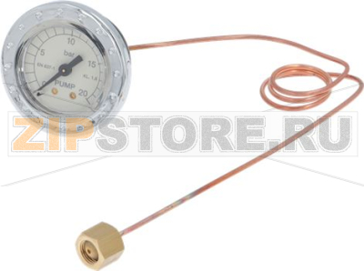 BOILER PRESSURE GAUGE ø 40 mm 0÷20 bar 