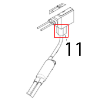Hot gas valve body Scotsman B 7040