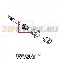 Inner lamp support Unox XF 133