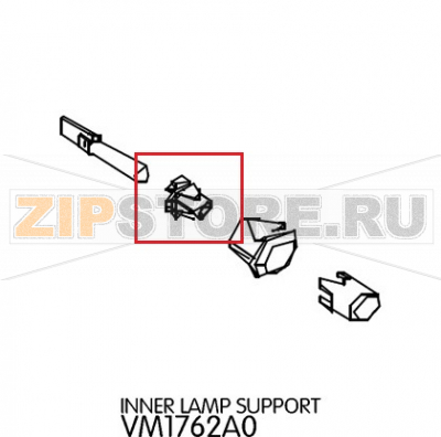 Inner lamp support Unox XF 133 Inner lamp support Unox XF 133Запчасть на деталировке под номером: 65Название запчасти на английском языке: Inner lamp support Unox XF 133