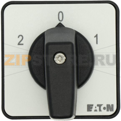Переключатель полюсов, контакты: 8, 20 A, панель: 2-0-1, 60°, с фиксацией Eaton T0-4-5/E 