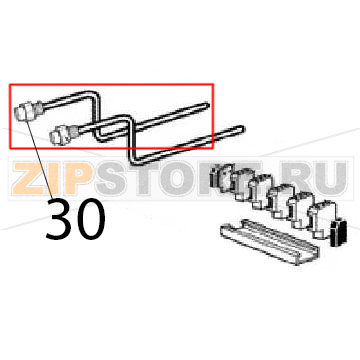 Water pipe ass. y Angelo Po 31PIE6 Water pipe ass. y Angelo Po 31PIE6Запчасть на деталировке под номером: 30