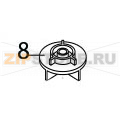 Pump impeller Brema M 350 Pump impeller Brema M 350Запчасть на деталировке под номером: 8Название запчасти Brema на английском языке: Pump impeller M 350.