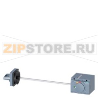 ПОВОРОТНЫЙ ПРИВОД С УСТАНОВКОЙ НА БОКОВУЮ СТЕНКУ СТАНДАРТ. IEC IP65 ПРИНАДЛЕЖНОСТЬ ДЛЯ 3VA2 100/160/250 Siemens 3VA9267-0PK11