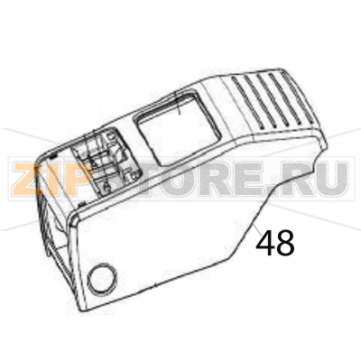 Cover top Sato CG208DT Cover top Sato CG208DTЗапчасть на деталировке под номером: 48Название запчасти на английском языке: Cover top Sato CG208DT.