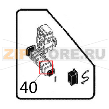 Fuse terminal board Angelo Po FC241G Fuse terminal board Angelo Po FC241GЗапчасть на деталировке под номером: 40
