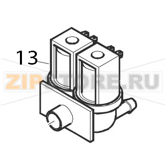 Elettrovalv. 3/4 doppia 220V (341930) P16LT Elettrobar Niagara 2150 Elettrovalv. 3/4 doppia 220V (341930) P16LT Elettrobar Niagara 2150Запчасть на деталировке под номером: 13