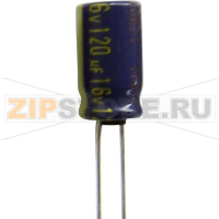 Конденсатор электролитический 7.5 мм, 220 мкФ, 100 V/DC, 20 %, (ØxH) 16x25 мм Panasonic EEUFC2A221B