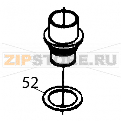 Joint washer Ø60xØ44x2 Fagor FI-120 Joint washer Ø60xØ44x2 Fagor FI-120Запчасть на деталировке под номером: 52Название запчасти Fagor на английском языке: Joint washer Ø60xØ44x2 FI-120.