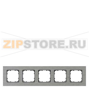 DELTA MIRO РАМКА 5-МЕСТН. АЛЮМИНИЙ Siemens 5TG1125-0 