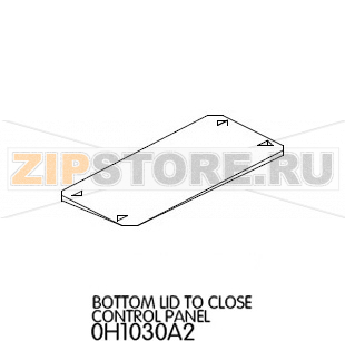 Bottom lid to close control panel Unox XV 303G Bottom lid to close control panel Unox XV 303GЗапчасть на деталировке под номером: 19Название запчасти на английском языке: Bottom lid to close control panel Unox XV 303G