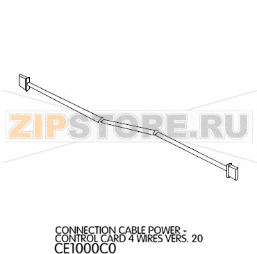 Connection cable power - control card 4 wires Vers. 20 Unox XB 803 Connection cable power - control card 4 wires Vers. 20 Unox XB 803Запчасть на деталировке под номером: 34Название запчасти на английском языке: Connection cable power - control card 4 wires Vers. 20 Unox XB 803