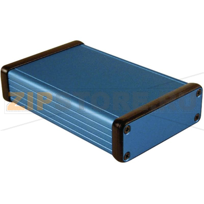 Корпус алюминиевый 120x78x27 мм, синий, 1 шт Hammond 1455J1201BU 