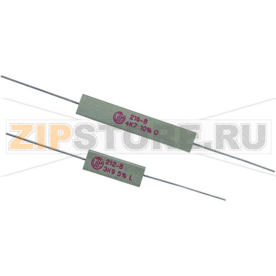 Резистор толстопленочный 180 Ом, 5 Вт, 1 шт Vitrohm KH208-810B180R 