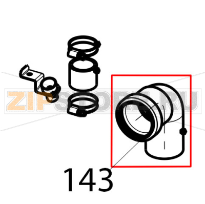Elbow Tecnoinox EFB10DS Elbow Tecnoinox EFB10DSЗапчасть на деталировке под номером: 143
